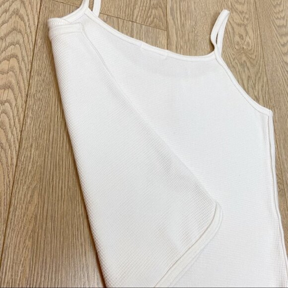 Non-Fiction Homeware Cotton White Tank Top - Picture 7 of 8
